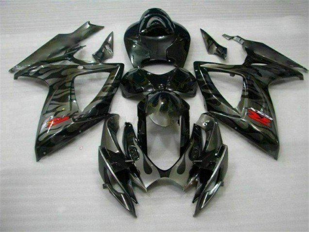 Carenado Moto & Plástico Suzuki GSXR 600 / 750 K6 2006-2007 - Negro