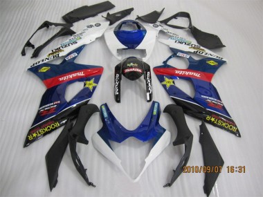 Carenado Moto Suzuki GSXR 1000 K5 2005-2006 - Azul Negro Rockstar