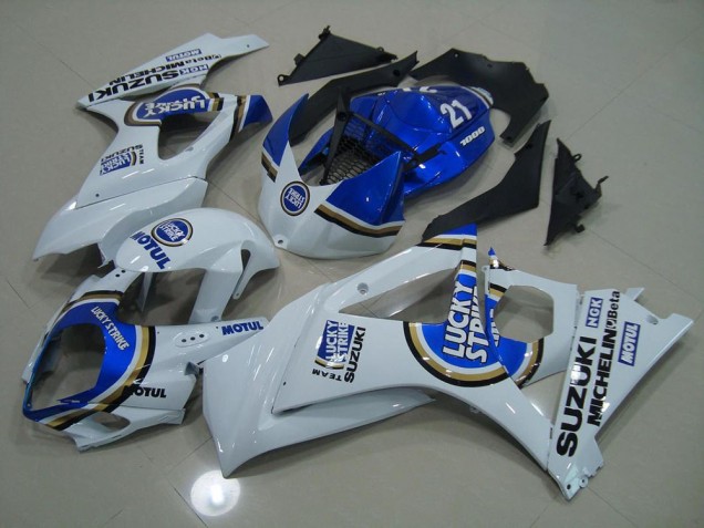 Carenado Moto Suzuki GSXR 1000 K7 2007-2008 - Azul Lucky Strike