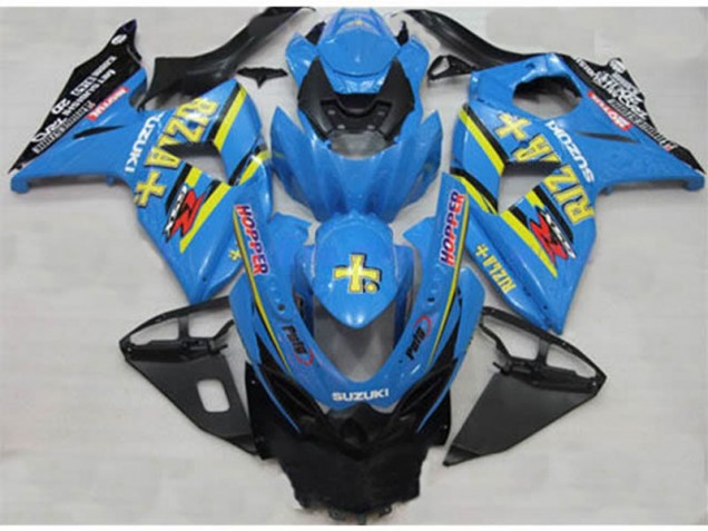 Carenado Moto Suzuki GSXR 1000 K9 2009-2016 - Azul Rizla Hopper