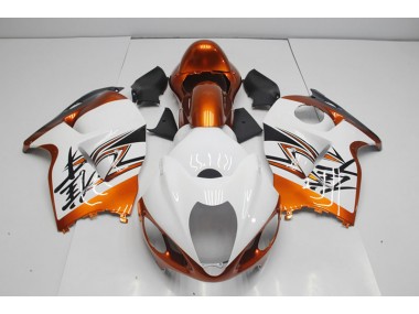 Carenado Moto Suzuki GSXR 1300 Hayabusa 1996-2007 - Blanco Naranja