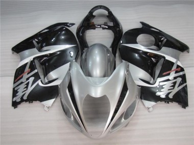 Carenado Moto Suzuki GSXR 1300 Hayabusa 1996-2007 - Plata Negro