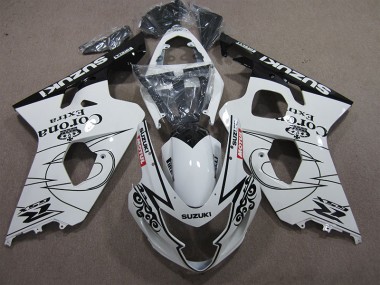 Carenado Moto Suzuki GSXR 600 K4 2004-2005 - Blanco Corona Extra Motul