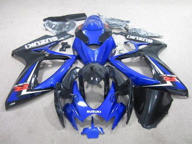 Carenado Moto Suzuki GSXR 600 K6 2006-2007 - Azul Negro