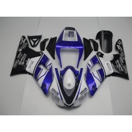 Carenado Moto Yamaha R1 1998-1999 - Azul Blanco Negro