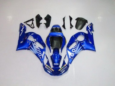 Carenado Moto Yamaha R6 1998-2002 - Azul Blanco Go Motul