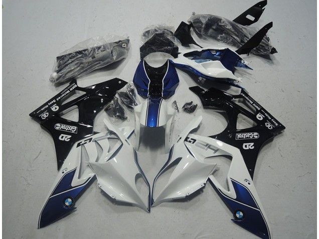 Carenado & Plástico Moto BMW S1000RR 2009-2014 - Blanco Azul