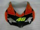 Carenado & Plástico Moto Honda CBR 1000 RR 2004-2005 - Negro Naranja