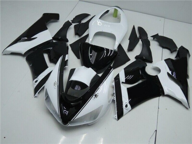 Carenado & Plástico Moto Kawasaki ZX6R 2005-2006 - Negro Blanco