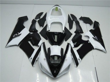 Carenado & Plástico Moto Kawasaki ZX6R 2005-2006 - Negro Blanco