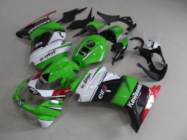 Carrocería Motocicletas Kawasaki ZX 250R 2008-2012 - Verde Blanco Negro