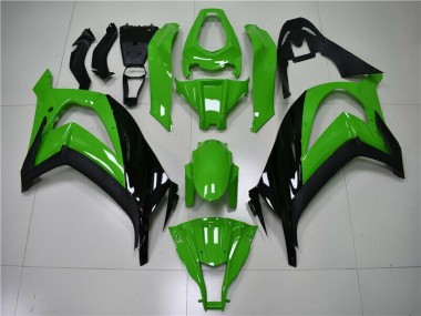 Carrocería Motocicletas Kawasaki ZX10R 2011-2015 - Verde Negro