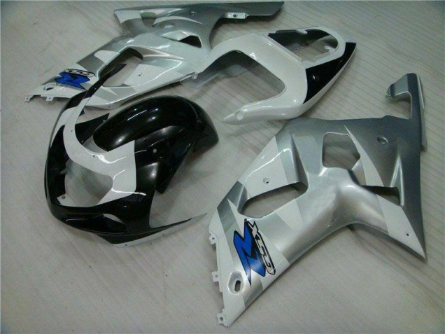 Carrocería Motocicletas Suzuki GSXR 600 / 750 K1 K2 K3 2001-2003 - Plata Negro