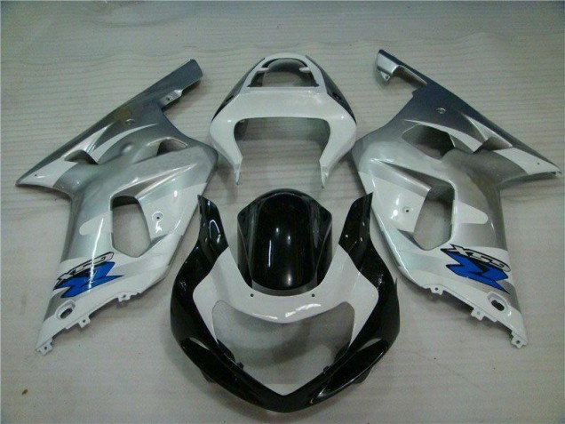 Carrocería Motocicletas Suzuki GSXR 600 / 750 K1 K2 K3 2001-2003 - Plata Negro