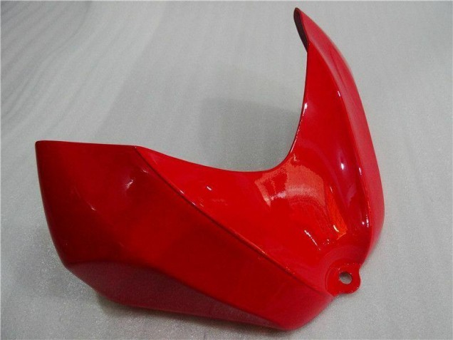 Inyección Kits Carenado Moto Suzuki GSXR 600 / 750 K6 2006-2007 - Rojo Blanco