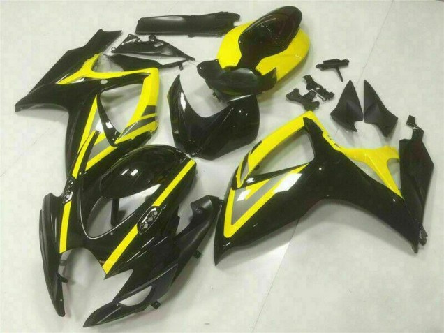 Kit ABS Carenado Motocicleta Suzuki GSXR 600 / 750 K6 2006-2007 - Negro