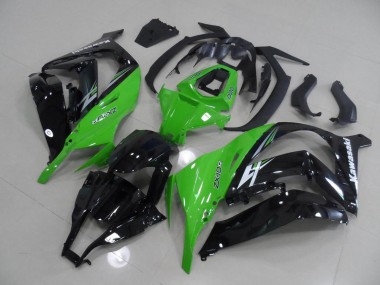 Kit Carenado ABS Completo Kawasaki ZX10R 2011-2015 - Verde & Negro