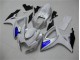 Kit Carenado ABS Completo Suzuki GSXR 600 / 750 K6 2006-2007 - Blanco Azul