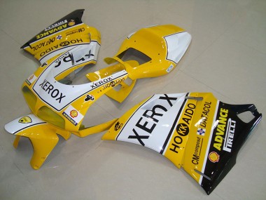 Kit Carenado Moto Ducati 748 916 996 996S 1993-2005 - Amarillo Blanco Xerox