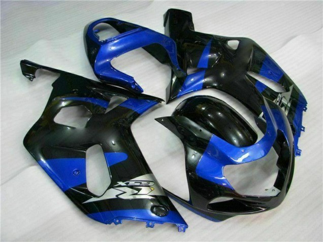 Kit Carenado Moto Suzuki GSXR 600 / 750 K1 K2 K3 2001-2003 - Azul Negro