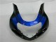 Kit Carenado Moto Suzuki GSXR 600 / 750 K1 K2 K3 2001-2003 - Azul Negro