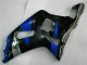 Kit Carenado Moto Suzuki GSXR 600 / 750 K1 K2 K3 2001-2003 - Azul Negro