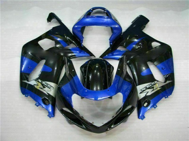 Kit Carenado Moto Suzuki GSXR 600 / 750 K1 K2 K3 2001-2003 - Azul Negro