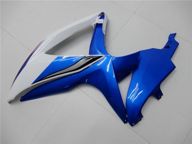 Kit Carenado Moto Suzuki GSXR 600 / 750 K8 2008-2010 - Blanco Azul