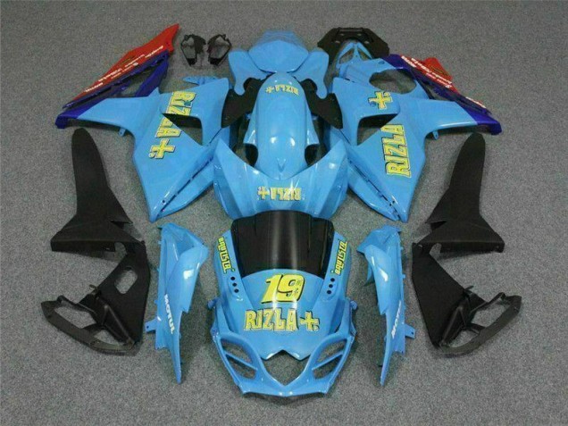 Kit Completo Carenado Moto Suzuki GSXR 1000 K9 2009-2016 - Azul