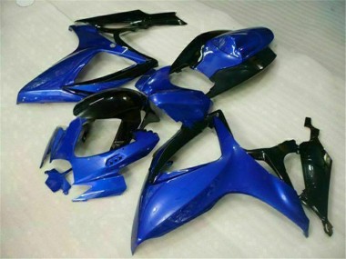 Kit Completo Carenado Moto Suzuki GSXR 600 / 750 K6 2006-2007 - Azul