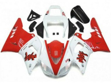 Kit Completo Carenado Moto Yamaha R1 1998-1999 - Rojo Blanco