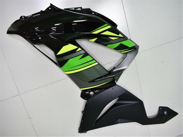 Kits Carenado Moto Kawasaki ZX6R 2013-2018 - Verde Negro