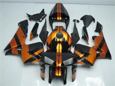 Kits Completo Carenado Moto Honda CBR 600 RR 2005-2006 - Naranja Negro