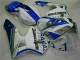 Moto Plástica Honda CBR 600 RR 2005-2006 - Blanco Azul