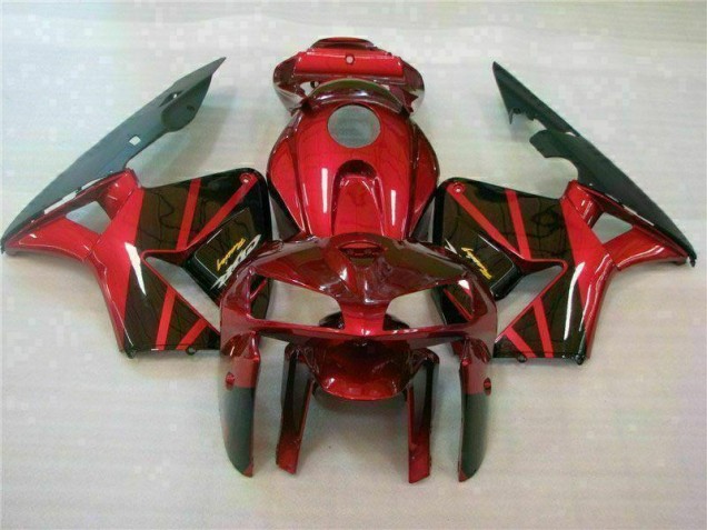 Moto Plástica Honda CBR 600 RR 2005-2006 - Rojo