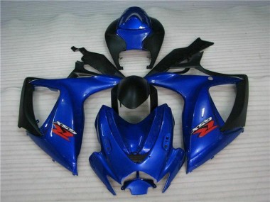 Moto Plástica Suzuki GSXR 600 / 750 K6 2006-2007 - Azul