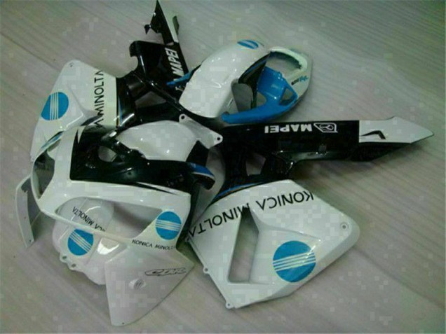 Moto Plástico Honda CBR 600 RR 2005-2006 - Blanco Azul