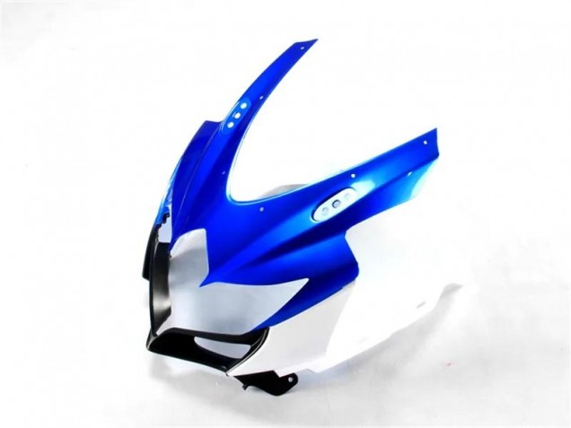 Moto Plástico Suzuki GSXR 600 / 750 K8 2008-2010 - Azul Blanco