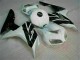 Plástica Moto Honda CBR 1000 RR 2004-2005 - Blanco Negro