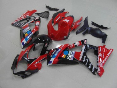 Plástico Moto Suzuki GSXR 1000 K7 2007-2008 - Rojo