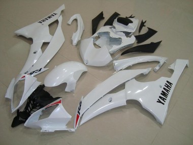 Plástico Moto Yamaha R6 2008-2016 - Blanco Perla